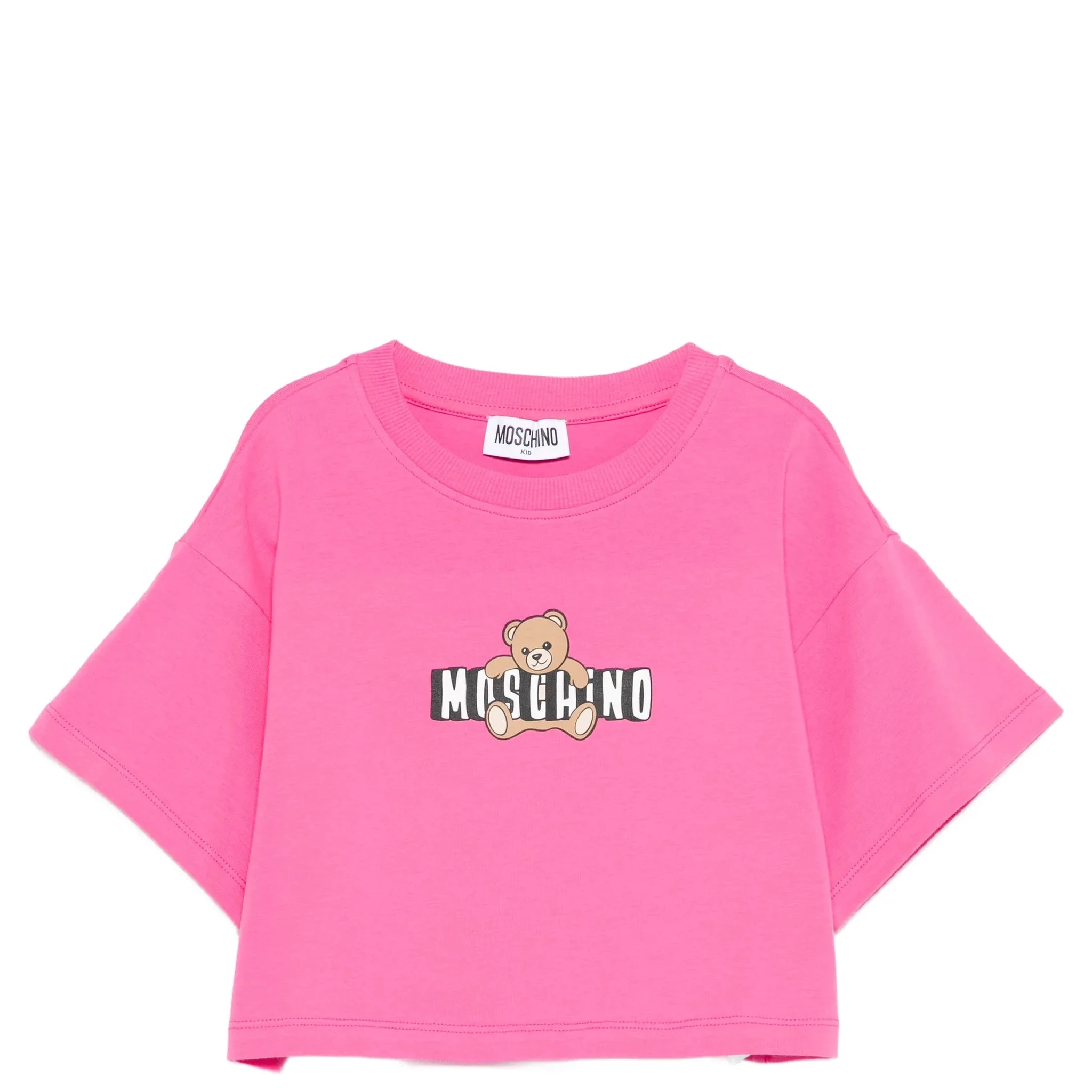 MOSCHINO KIDS T-shirts and Polos Fuchsia