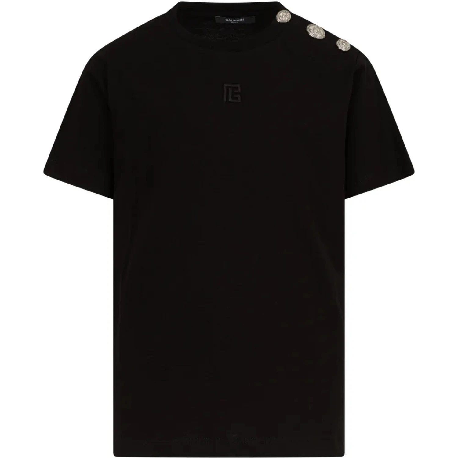 Balmain T-shirts and Polos Black