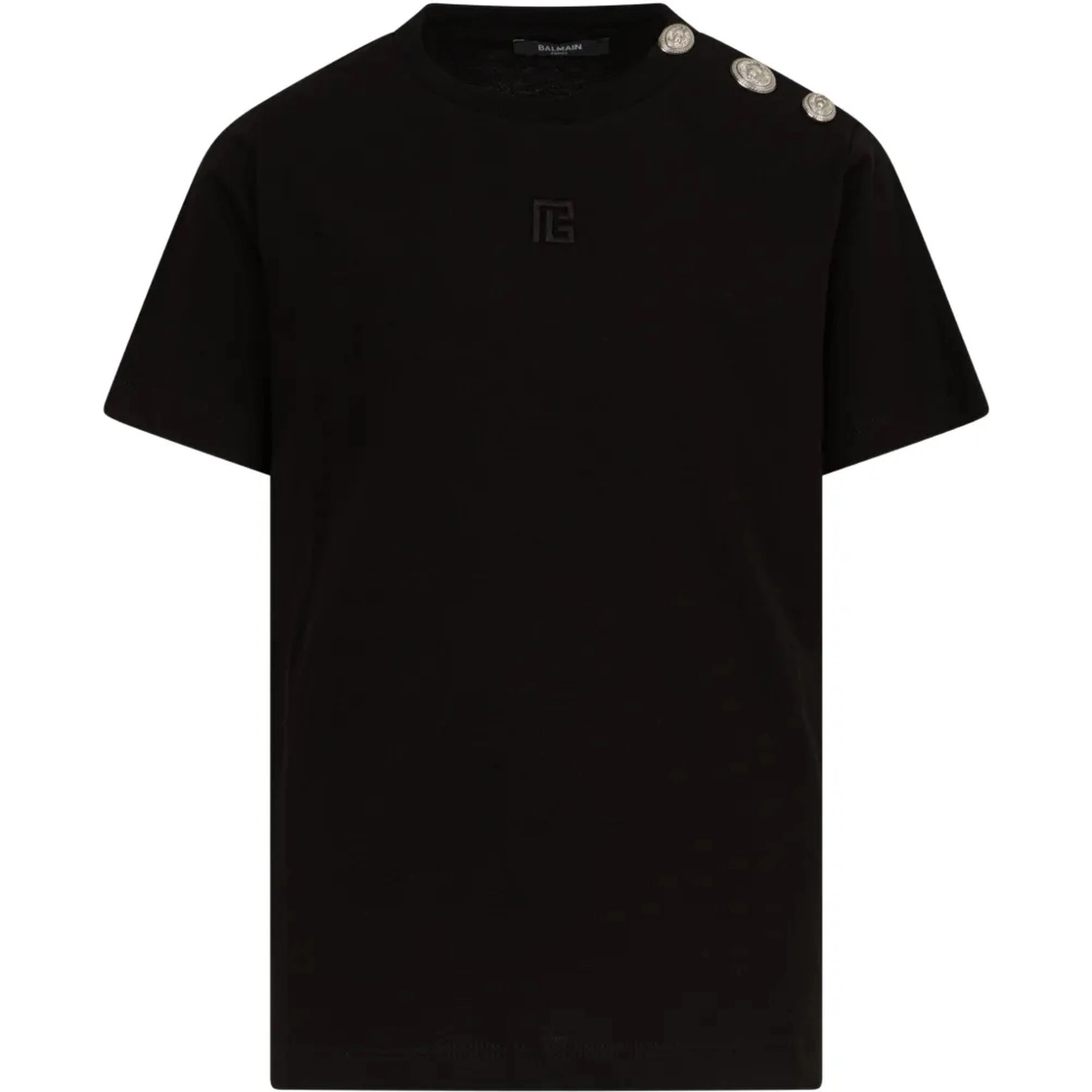 Balmain T-shirts and Polos Black