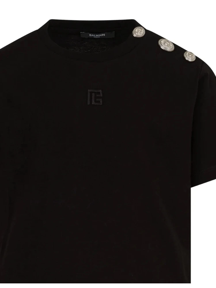 Balmain T-shirts and Polos Black alternative