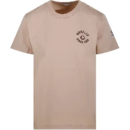 Moncler T-shirts and Polos Pink