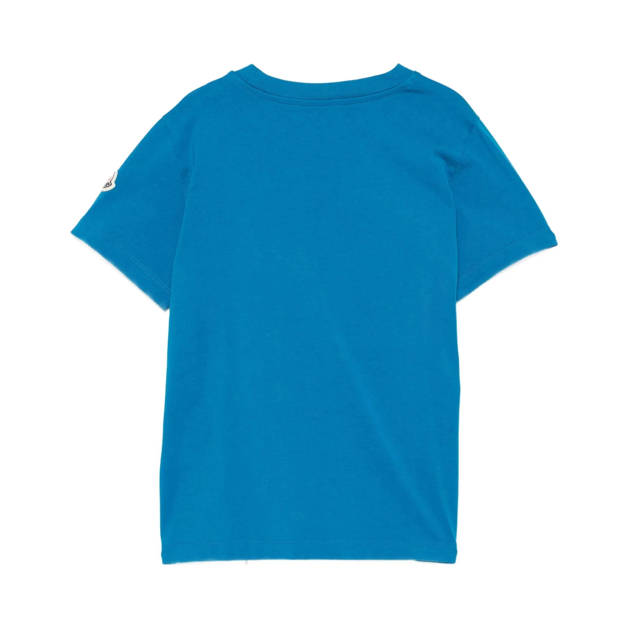 MONCLER KIDS T-shirts and Polos Blue