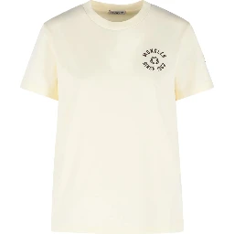 Moncler T-shirts and Polos White