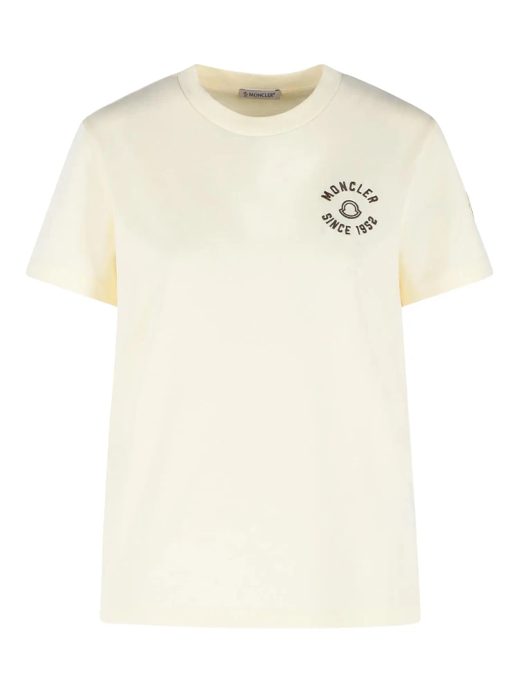 Moncler T-shirts and Polos White
