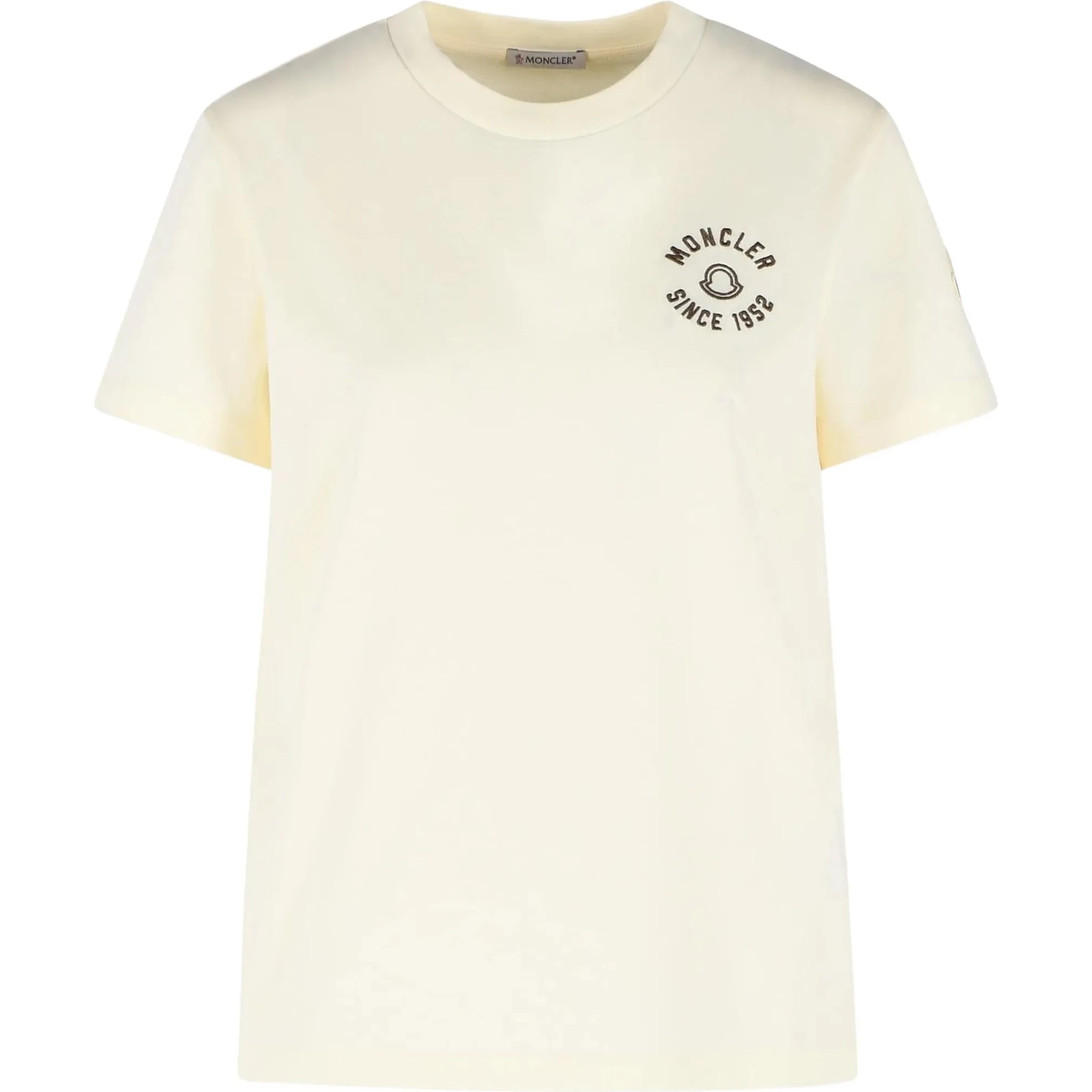 Moncler T-shirts and Polos White