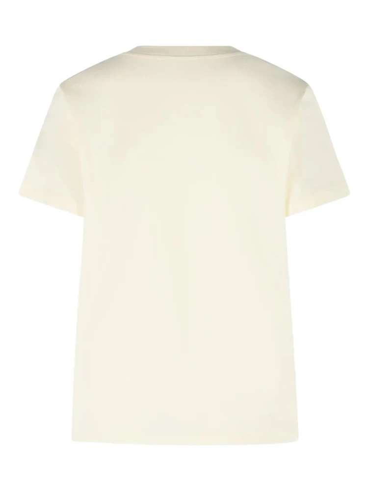 Moncler T-shirts and Polos White alternative