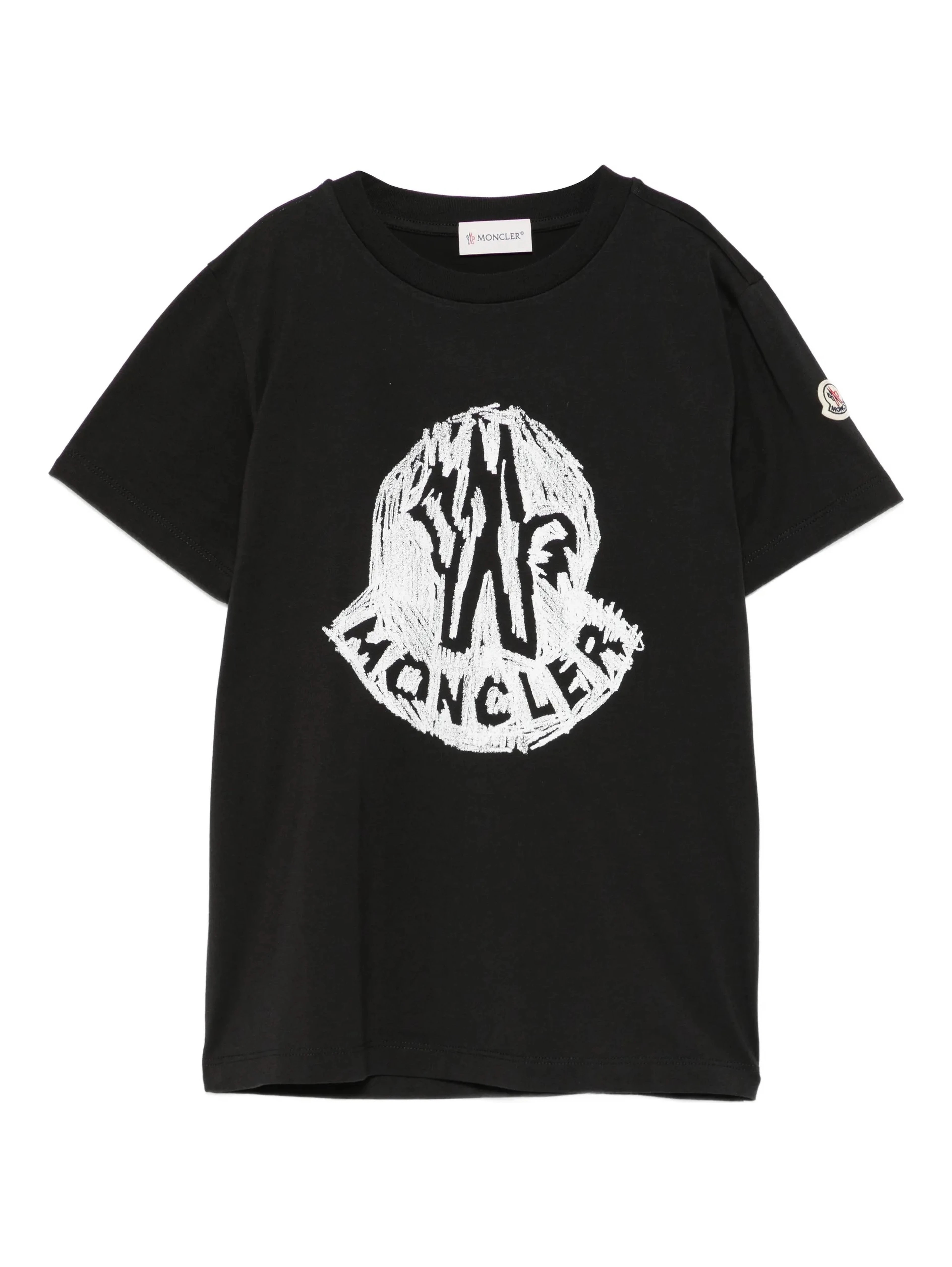 MONCLER KIDS T-shirts and Polos Black