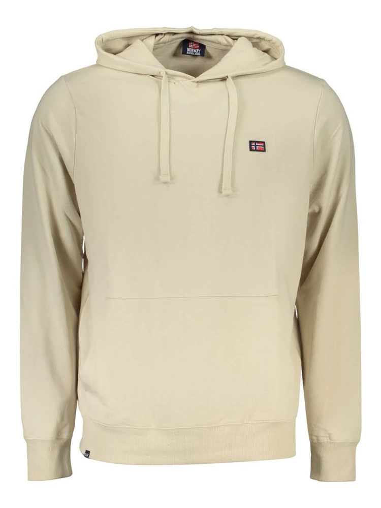 Beige Cotton Sweatshirt