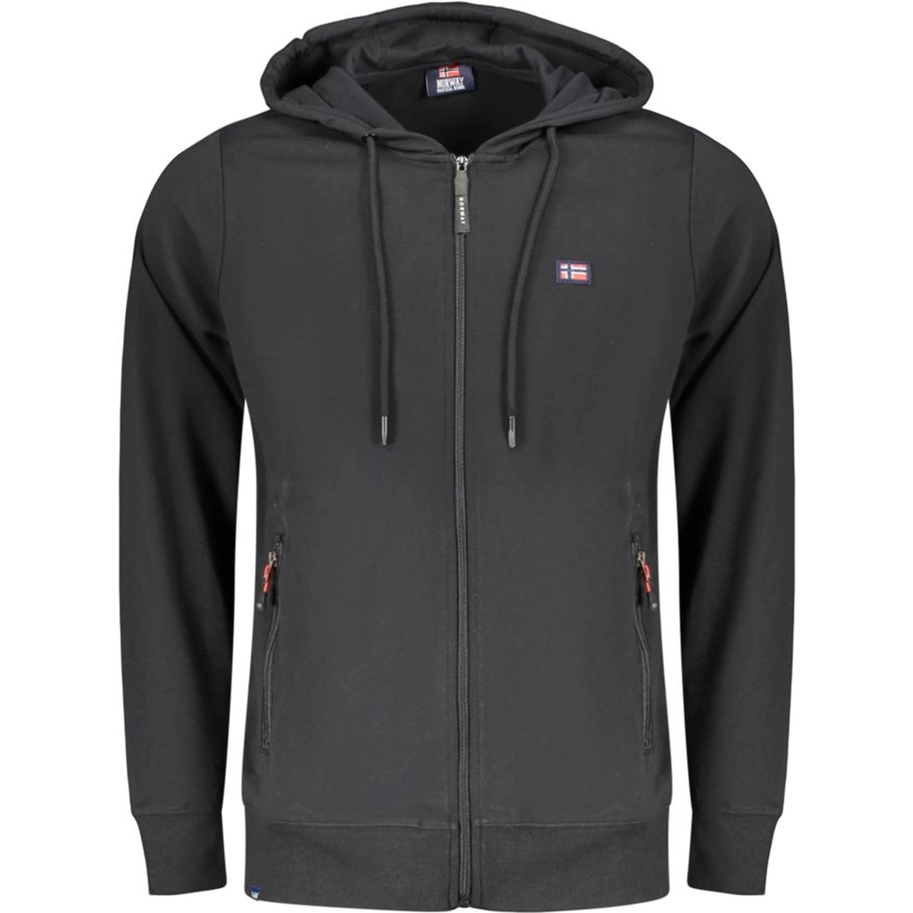 Black Cotton Sweatshirt