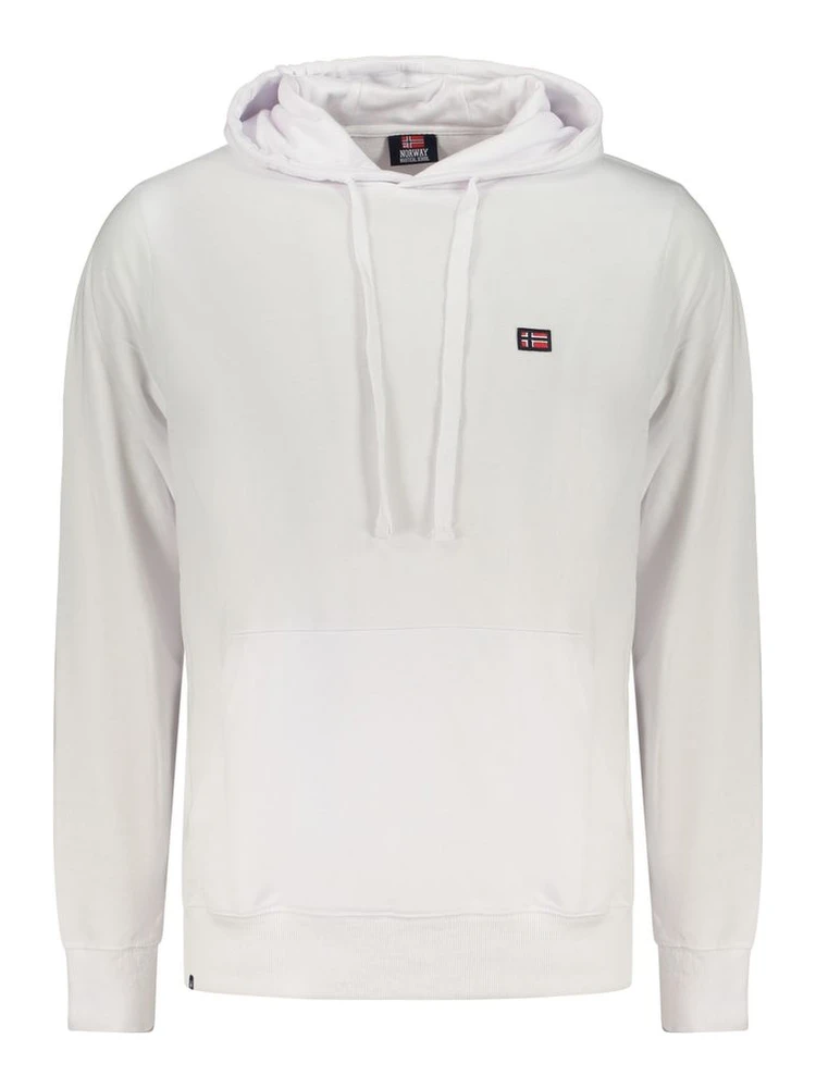 White Cotton Sweatshirt