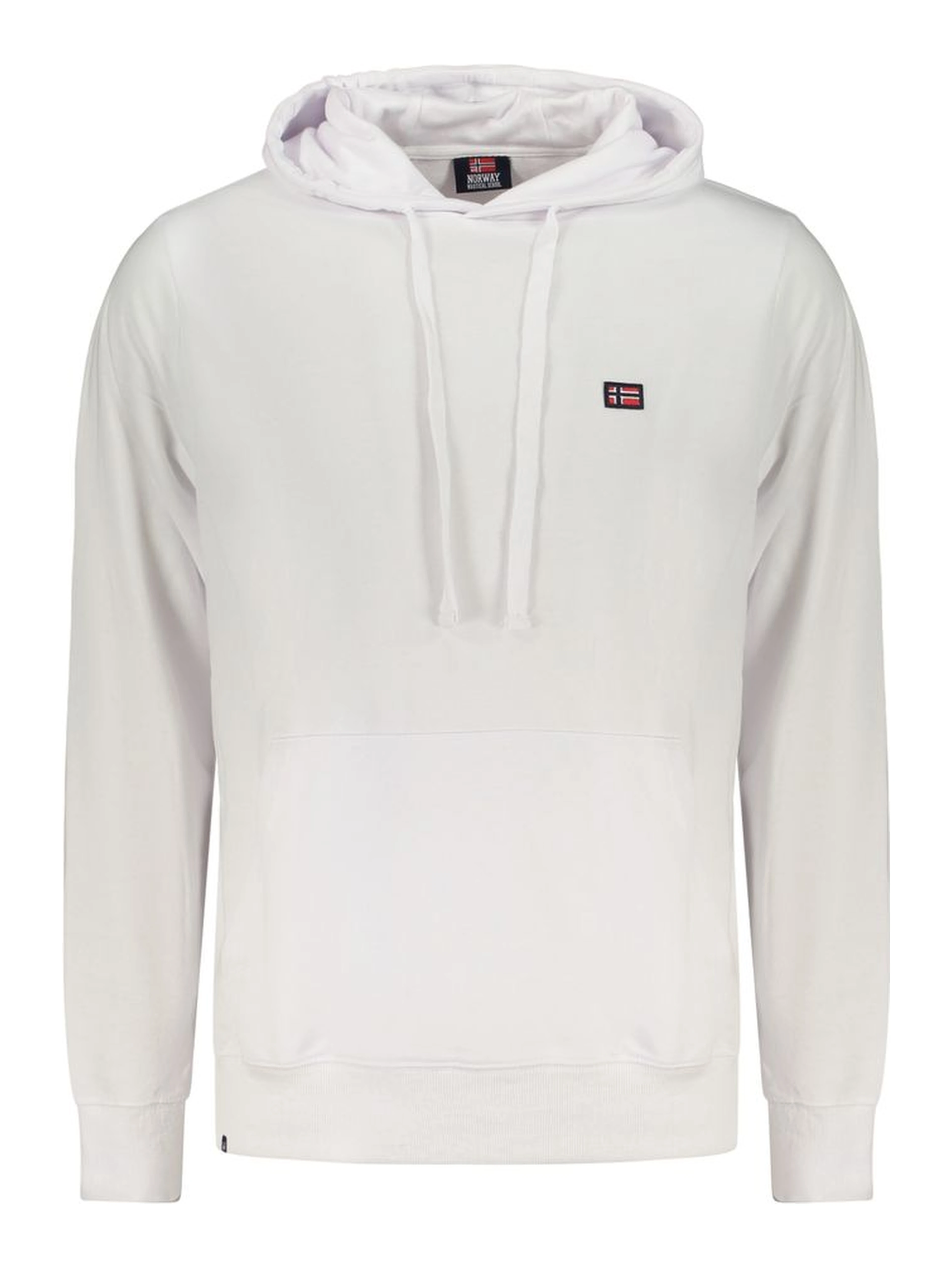 White Cotton Sweatshirt