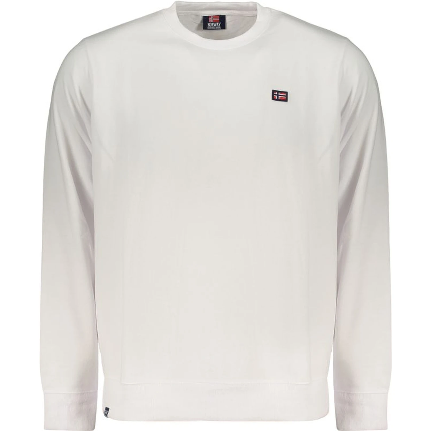Bianco Cotton Men Sweatshirt
