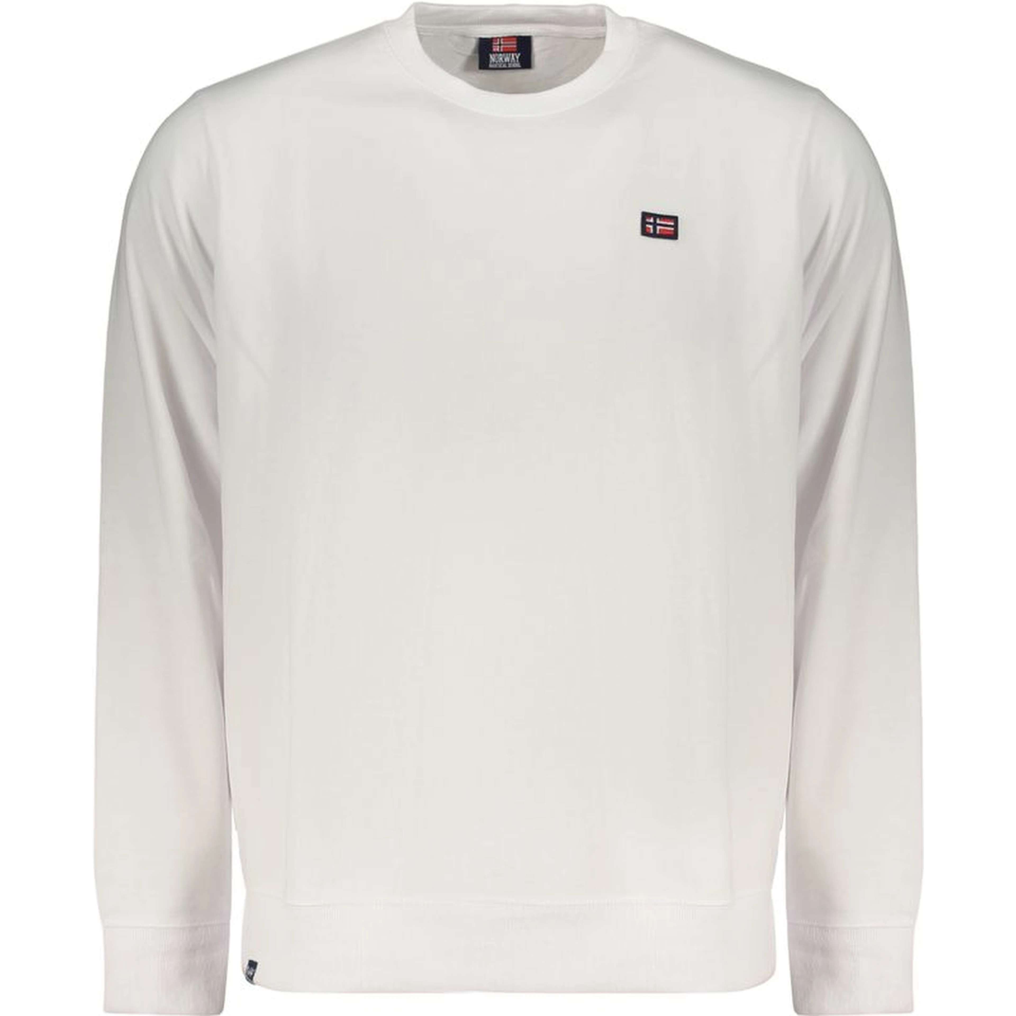 Bianco Cotton Men Sweatshirt