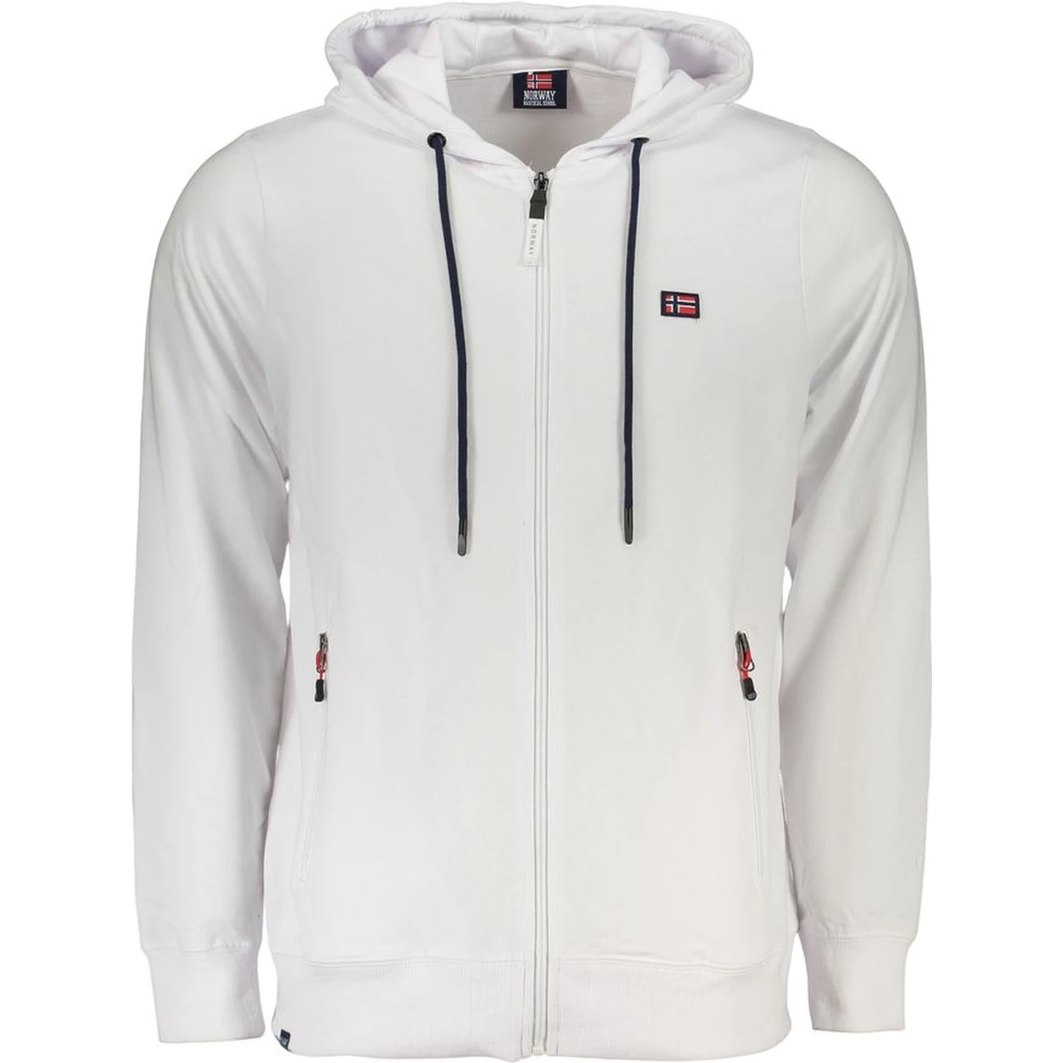 White Cotton Sweatshirt