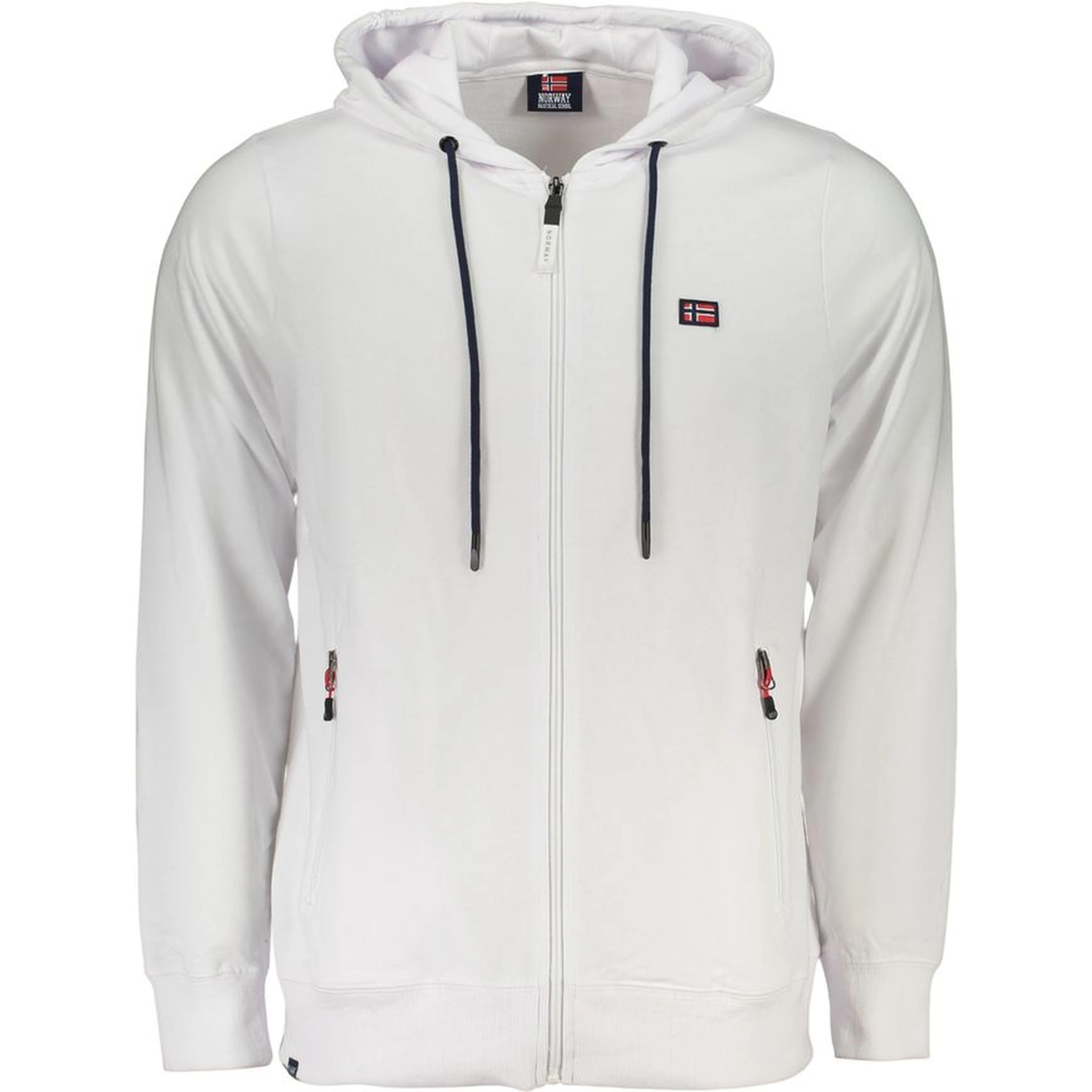 White Cotton Sweatshirt