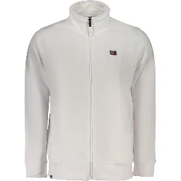 White Cotton Sweatshirt