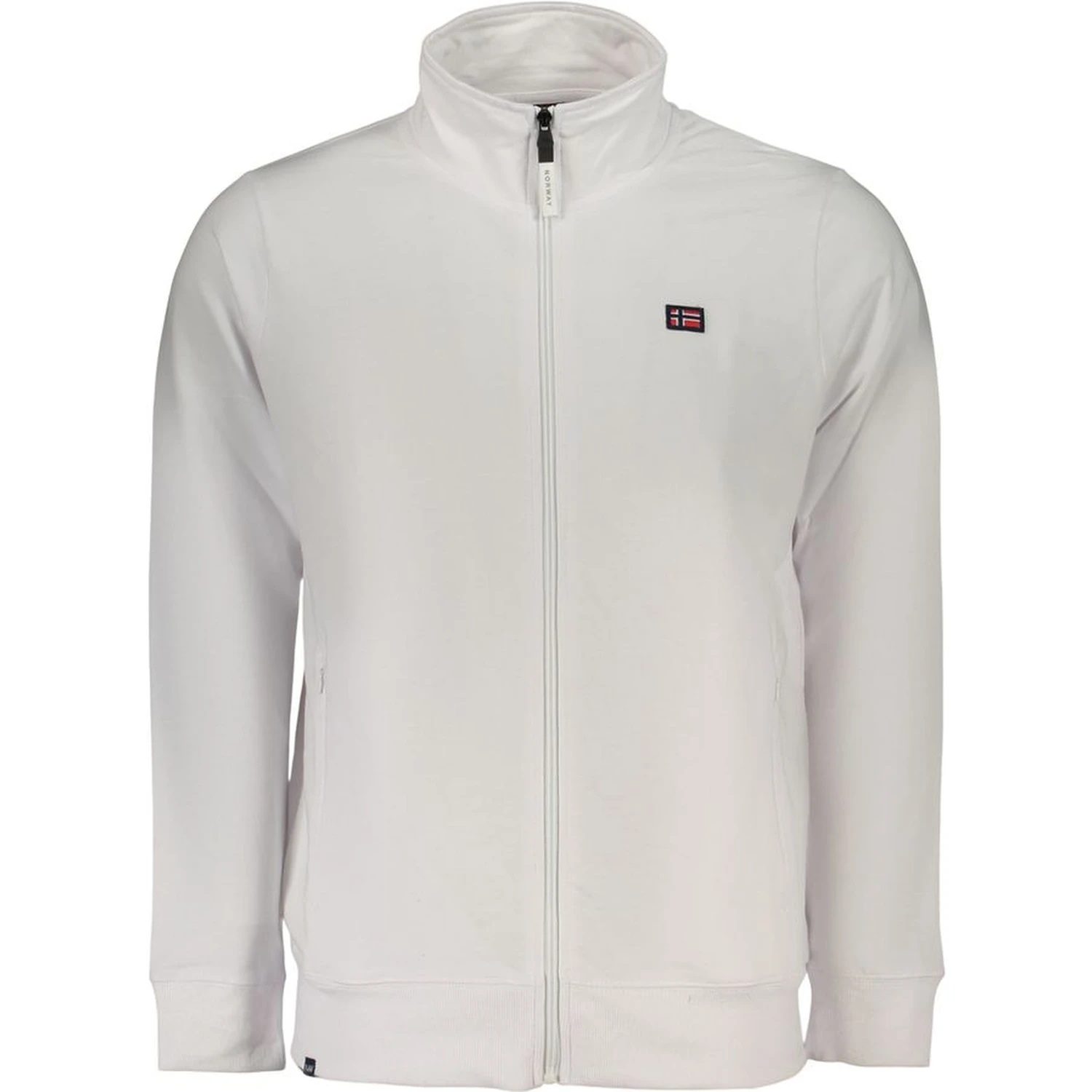 White Cotton Sweatshirt