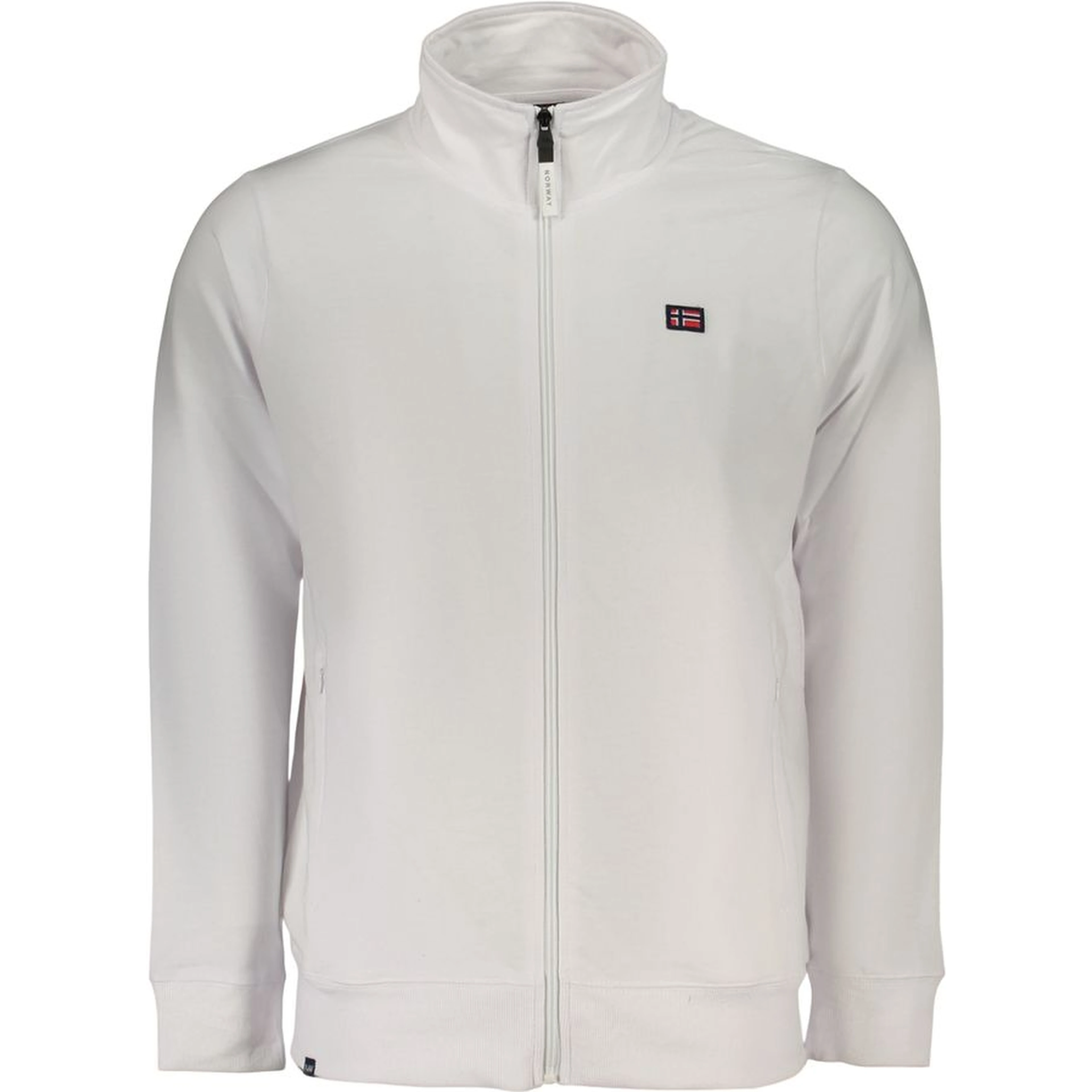 White Cotton Sweatshirt