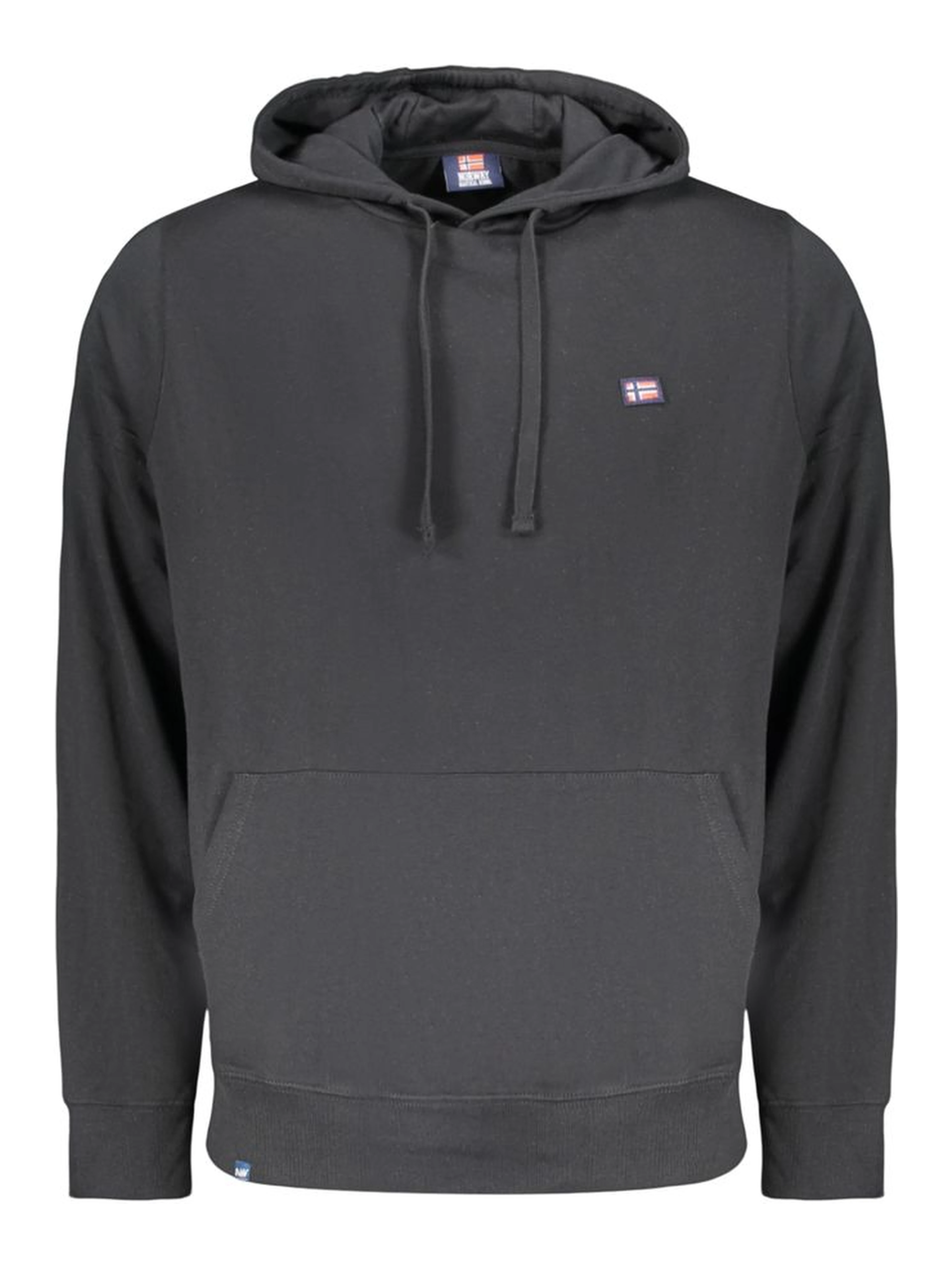 Black Cotton Sweatshirt