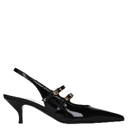 Black Leather Sandals