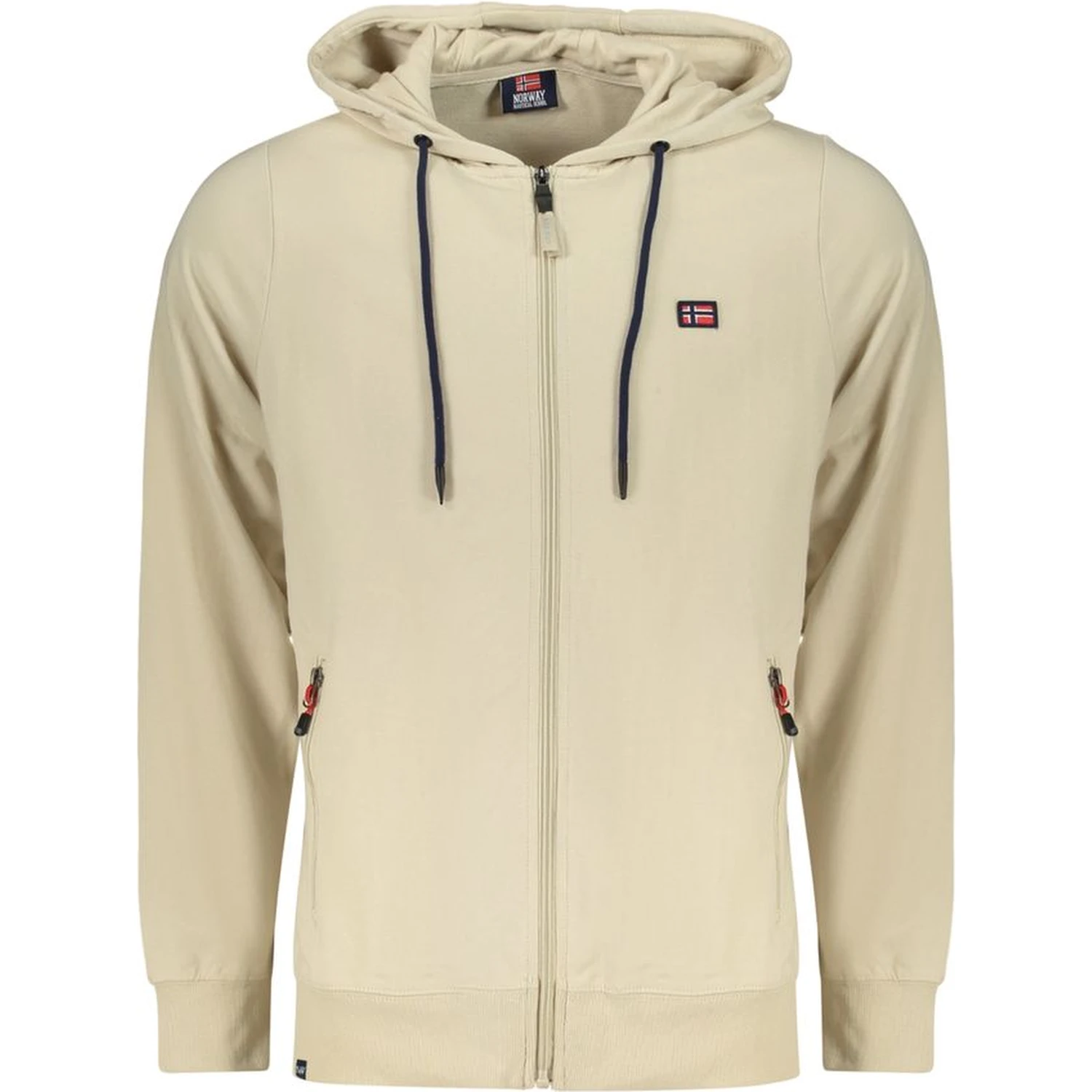 Beige Cotton Sweatshirt