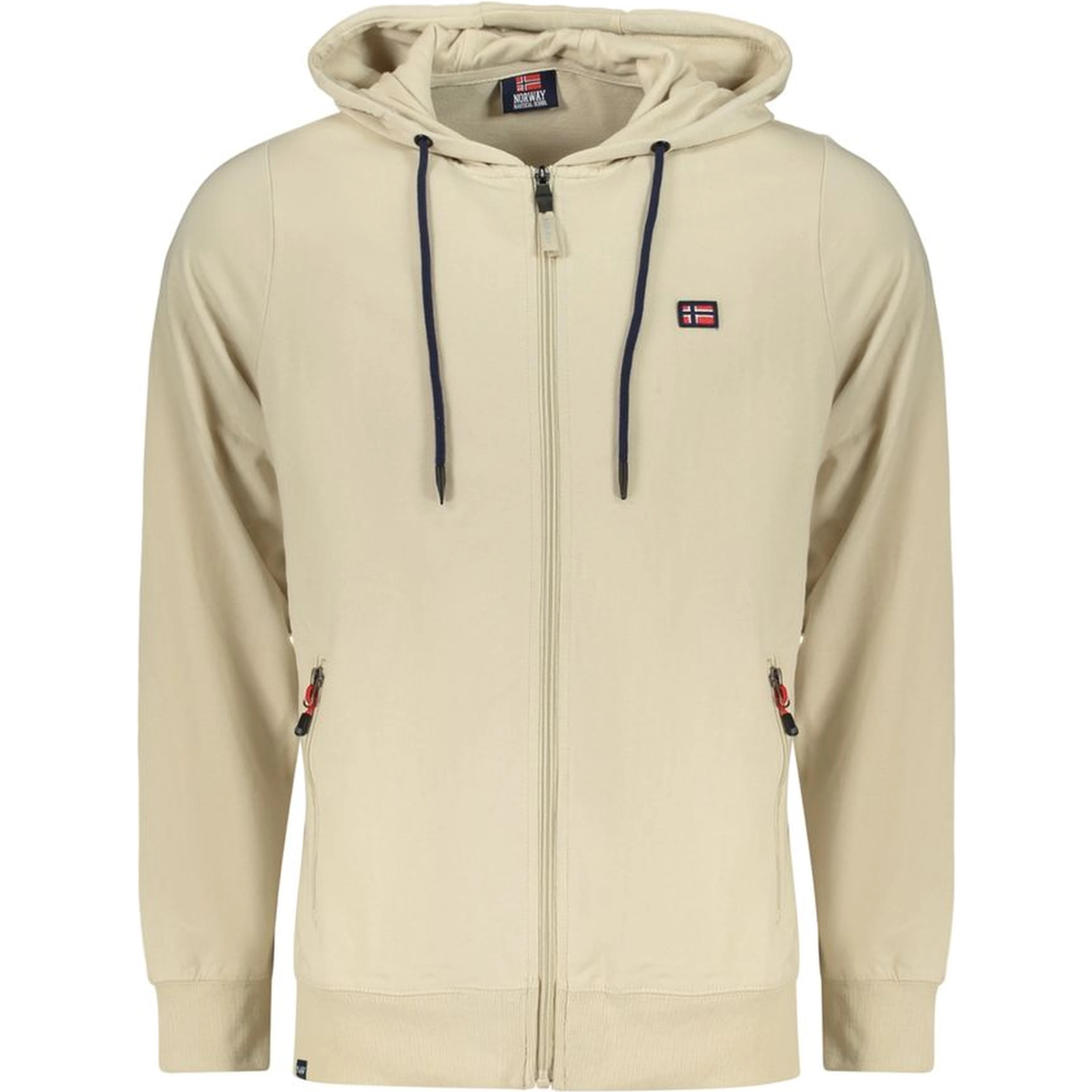 Beige Cotton Sweatshirt
