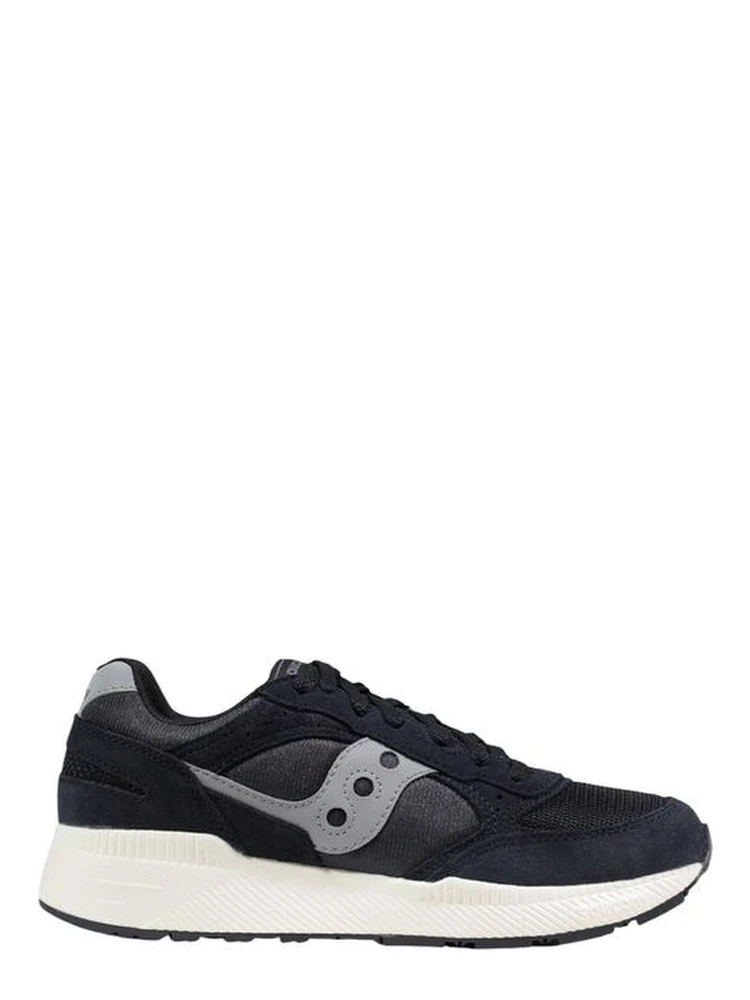 Bicolor Leather Athletic Sneakers