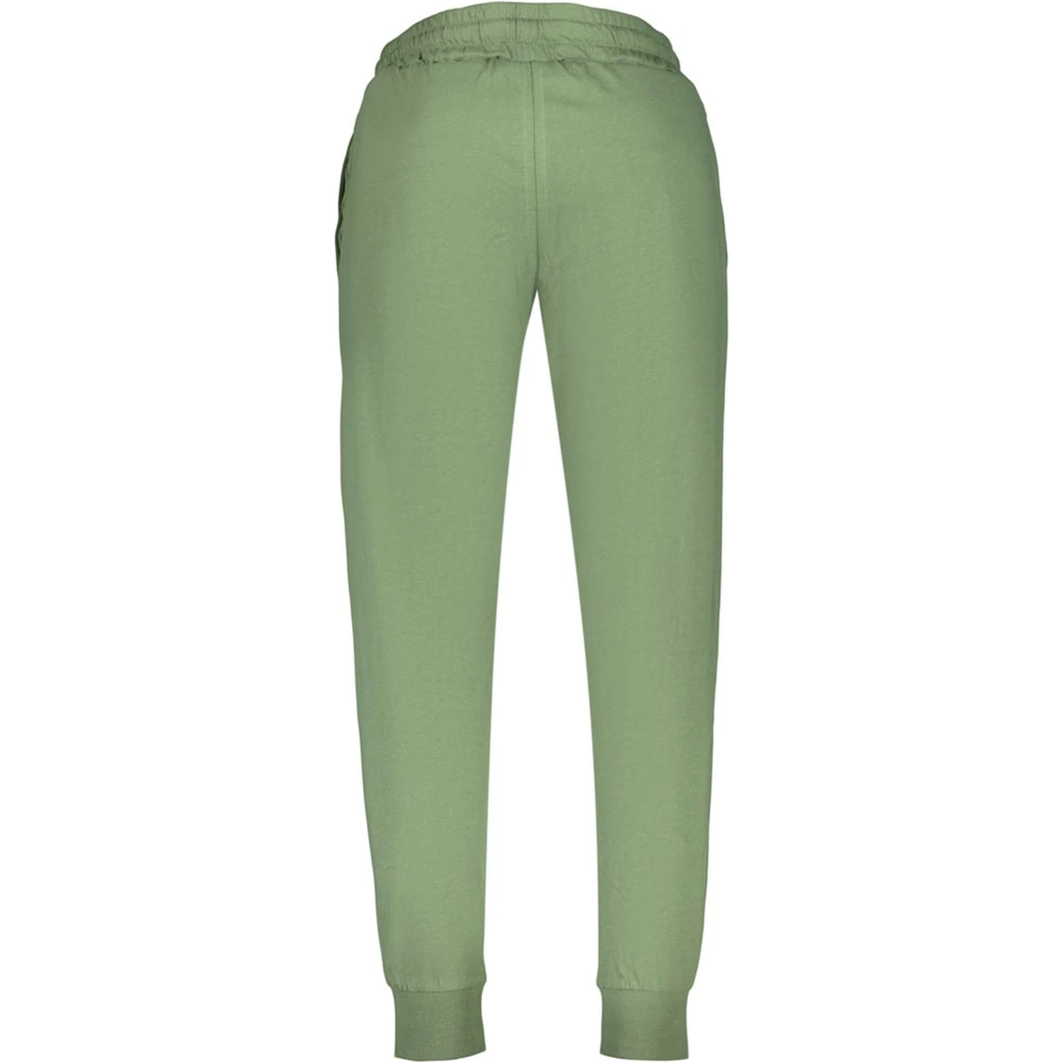 Green Cotton Athletic Pants
