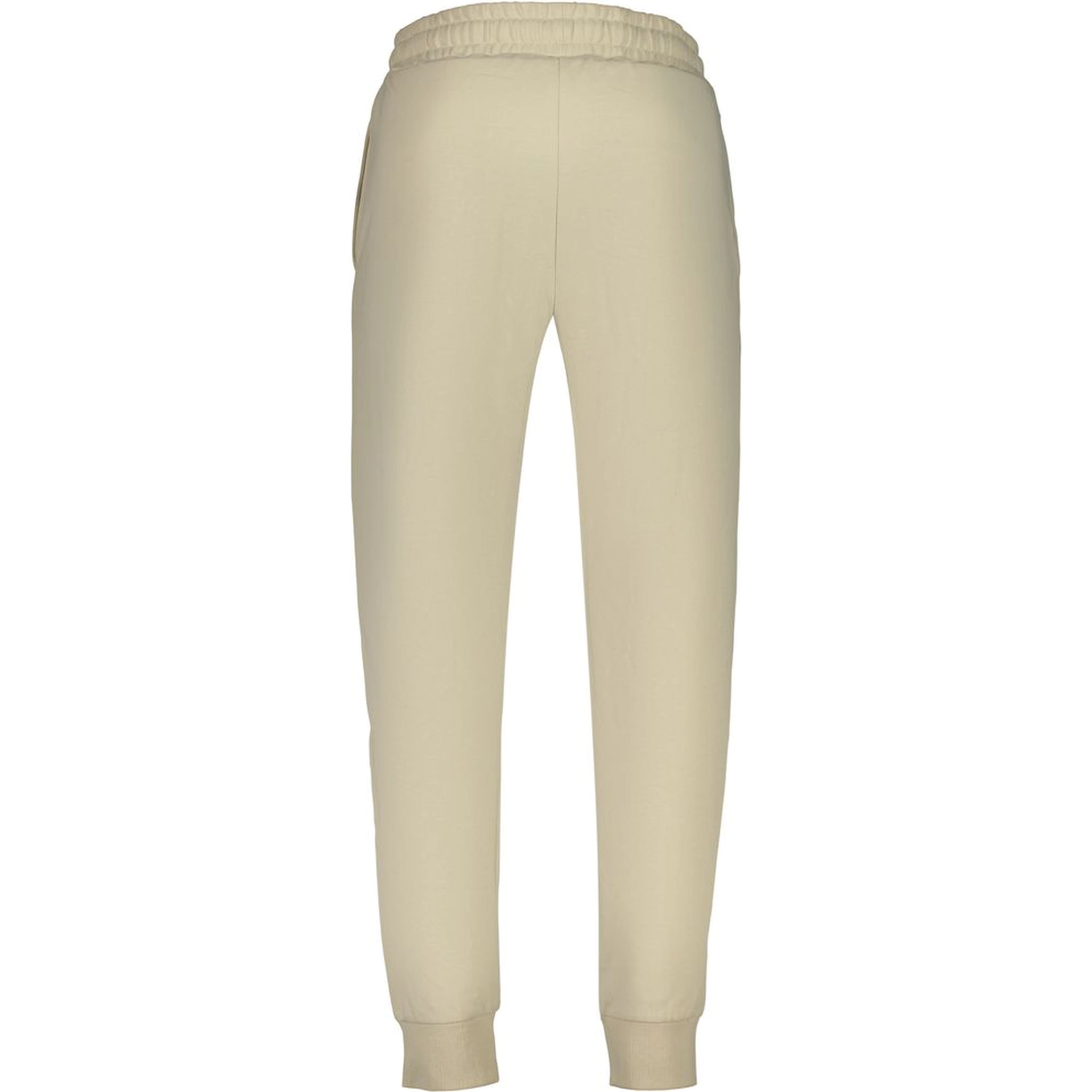Beige Cotton Men's Sweatpants