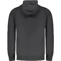 Black Cotton Sweatshirt