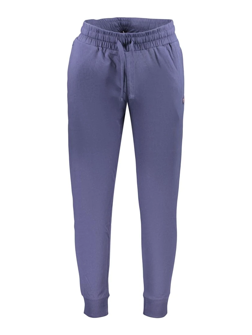 Blue Cotton Joggers (Workout Pants)