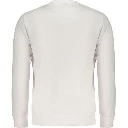 Bianco Cotton Men Sweatshirt