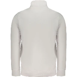 White Cotton Sweatshirt
