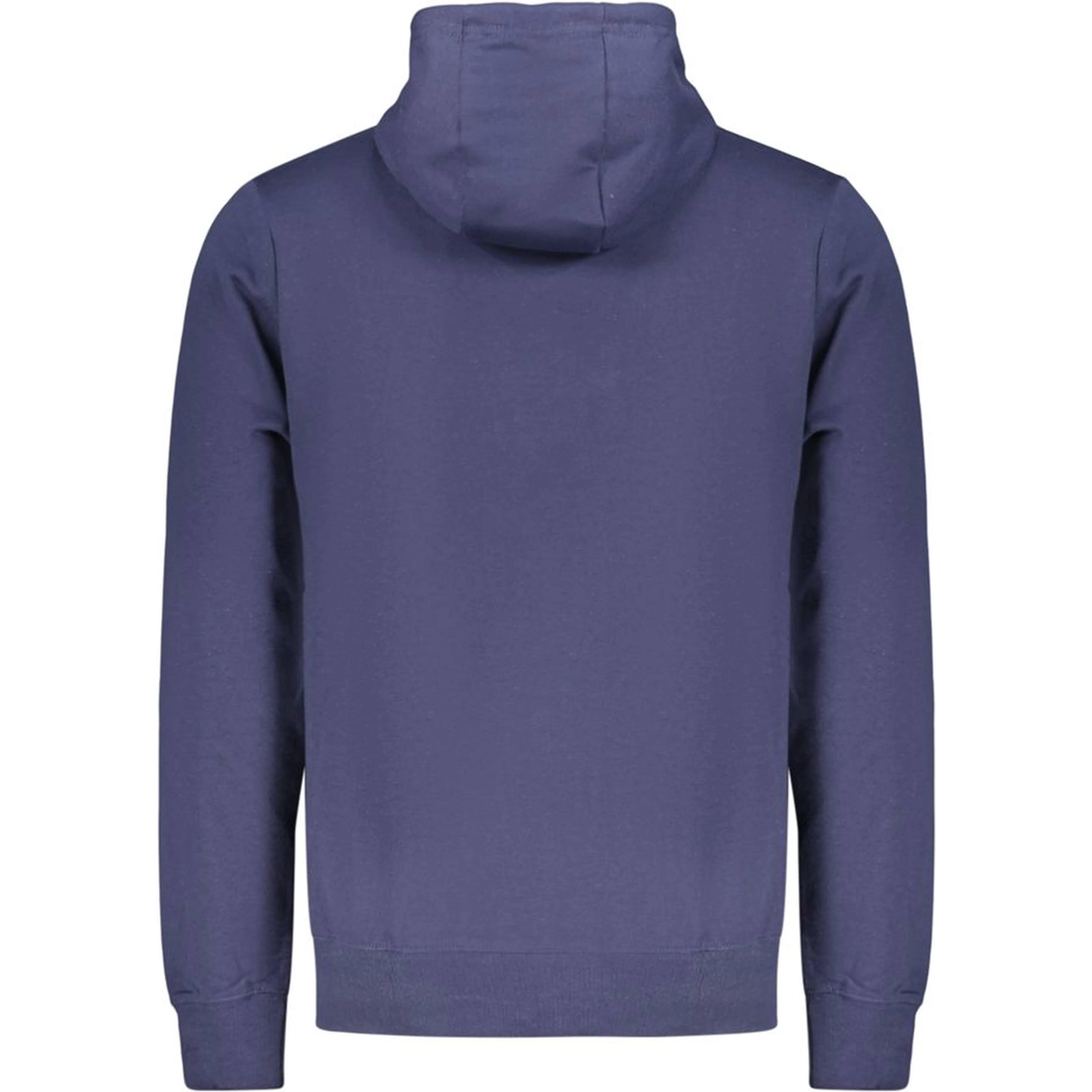 Blue Cotton Men's Hoodie
