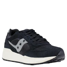 Bicolor Leather Athletic Sneakers