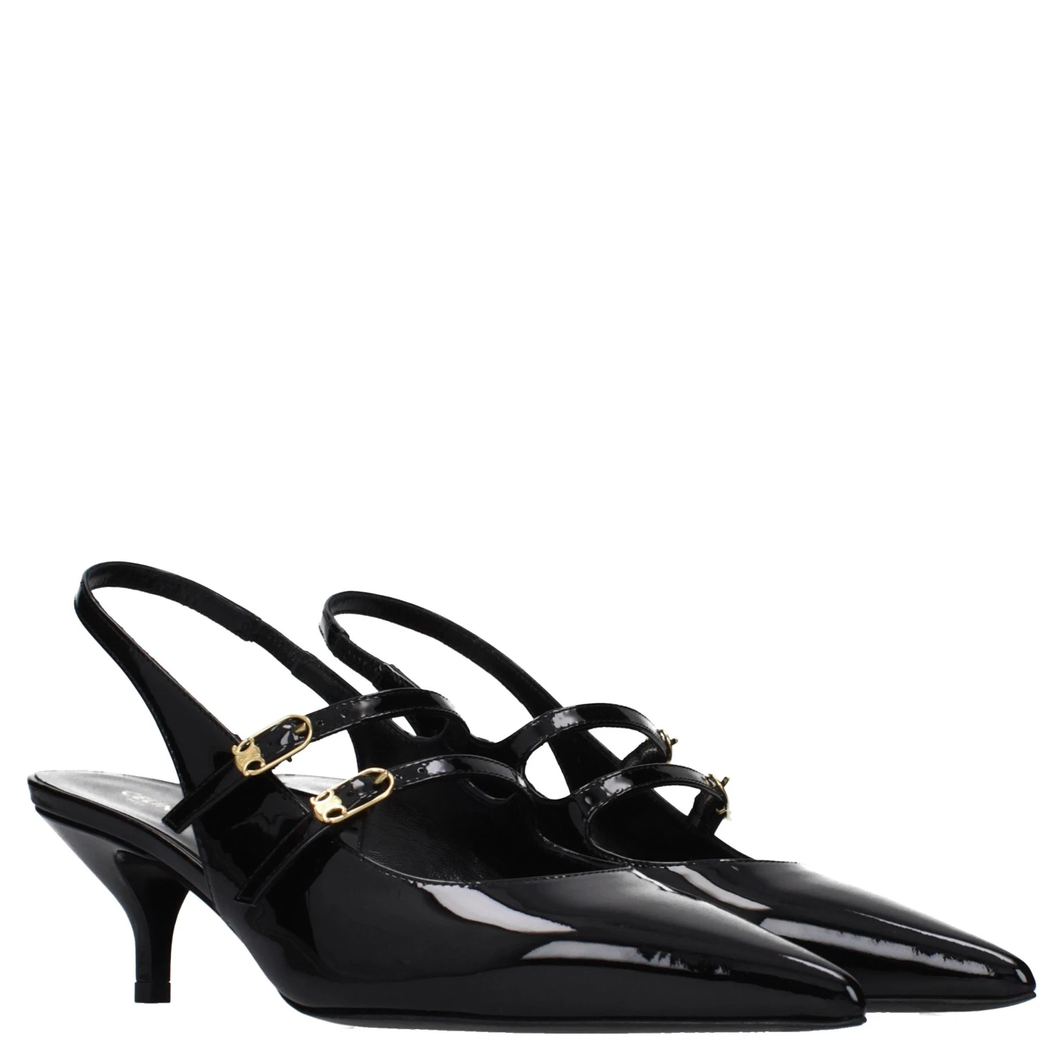 Black Leather Sandals