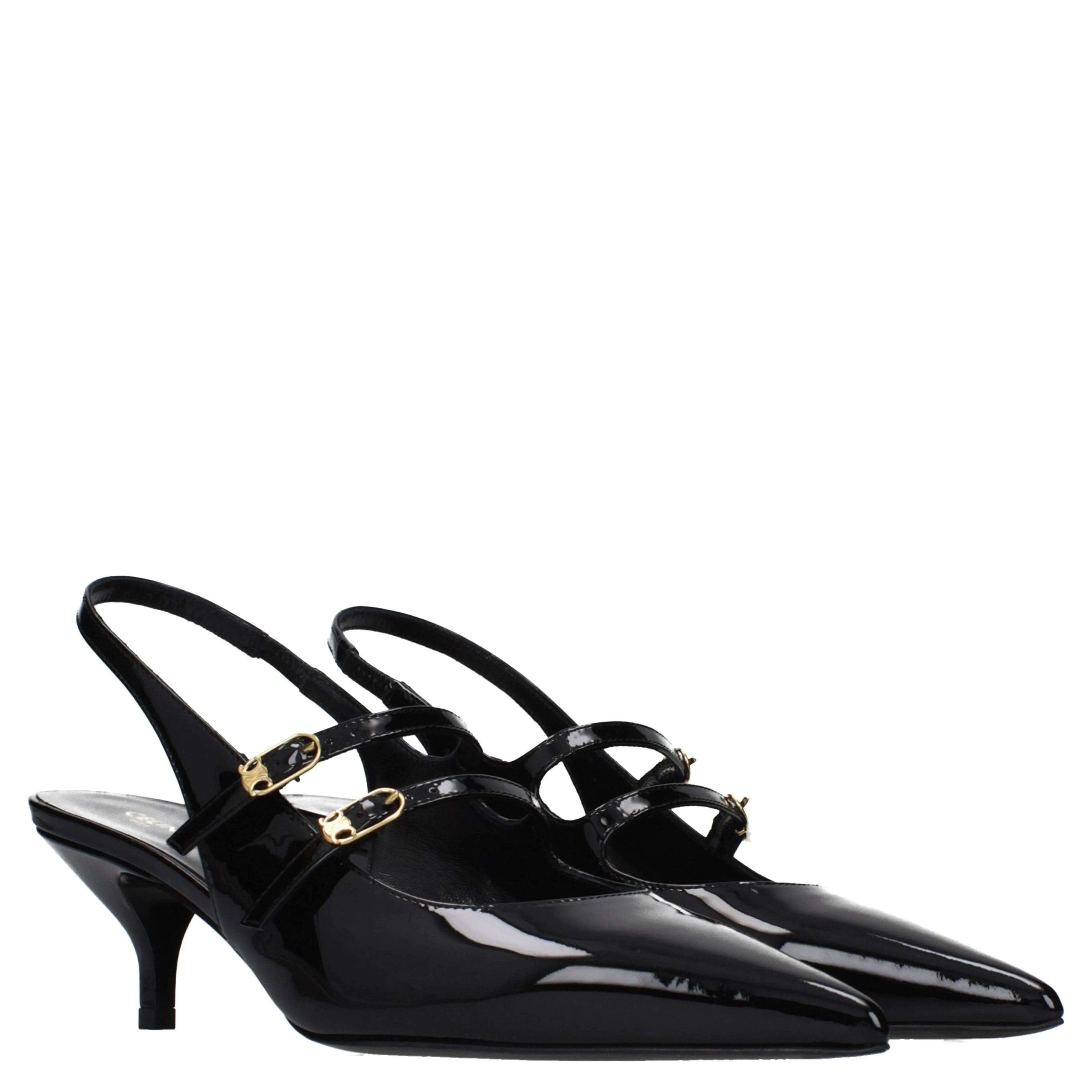 Black Leather Sandals