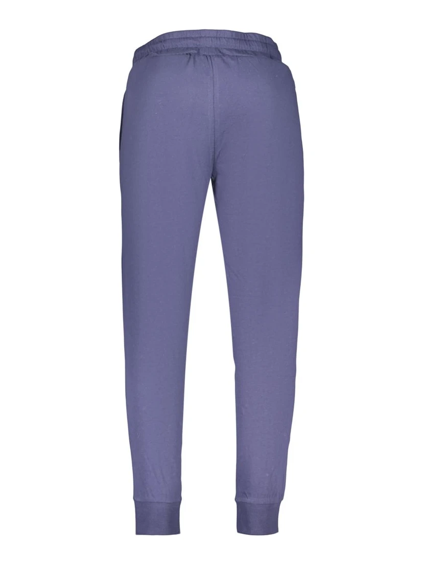 Blue Cotton Joggers (Workout Pants)