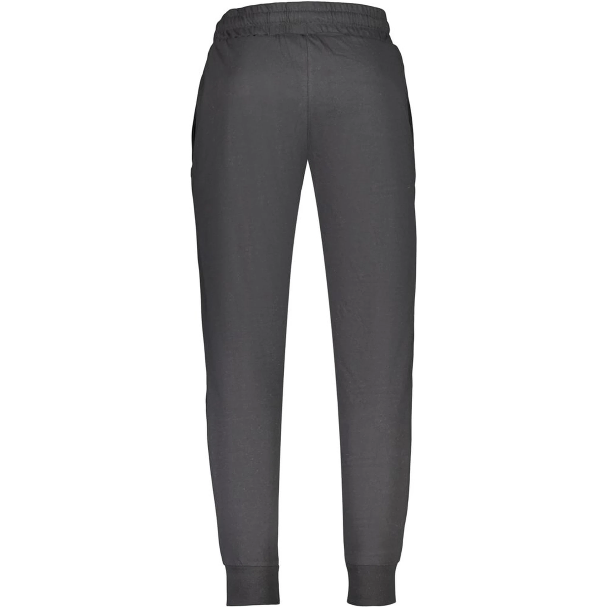 Black Cotton Athletic Pants