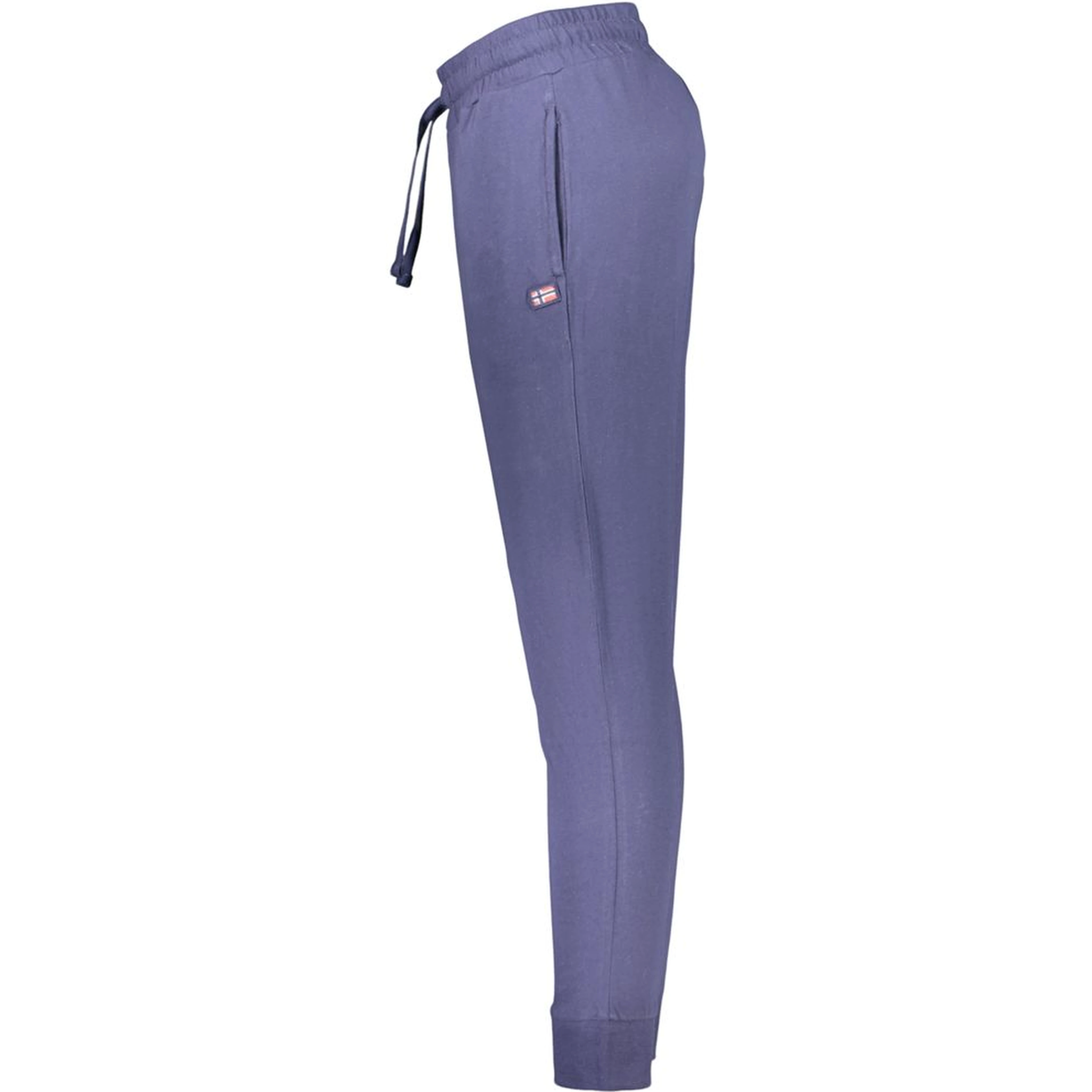 Blue Cotton Joggers (Workout Pants)