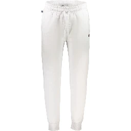 White Cotton Men's Sweatpant