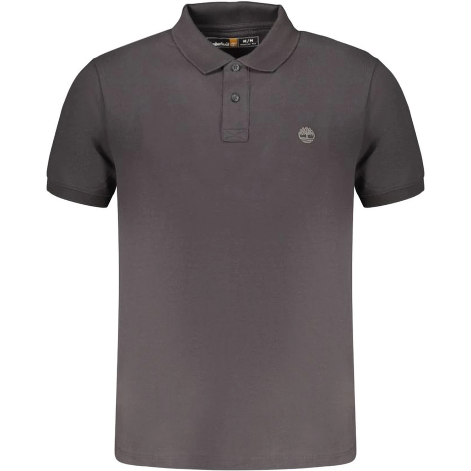 Black Cotton Polo Shirt