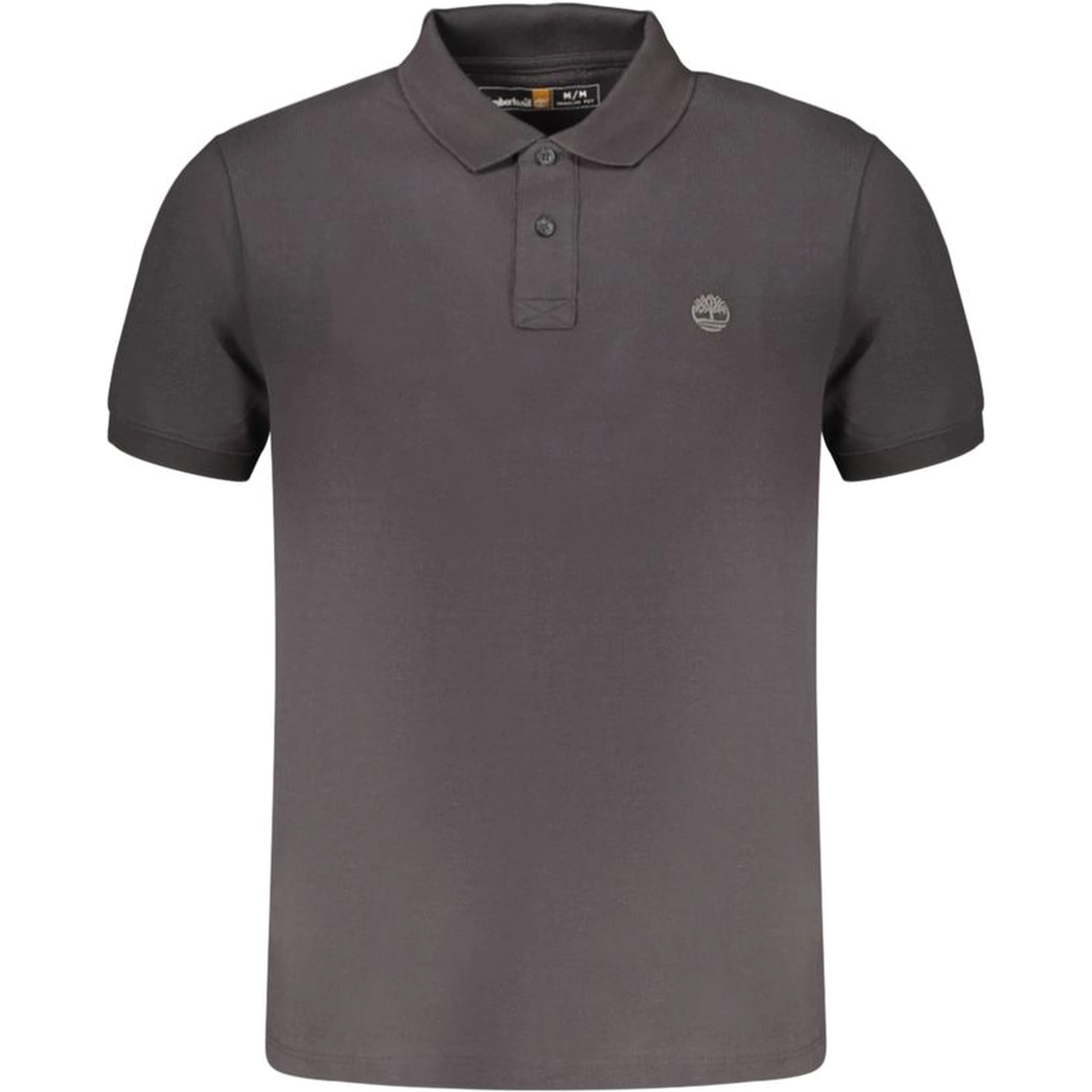 Black Cotton Polo Shirt