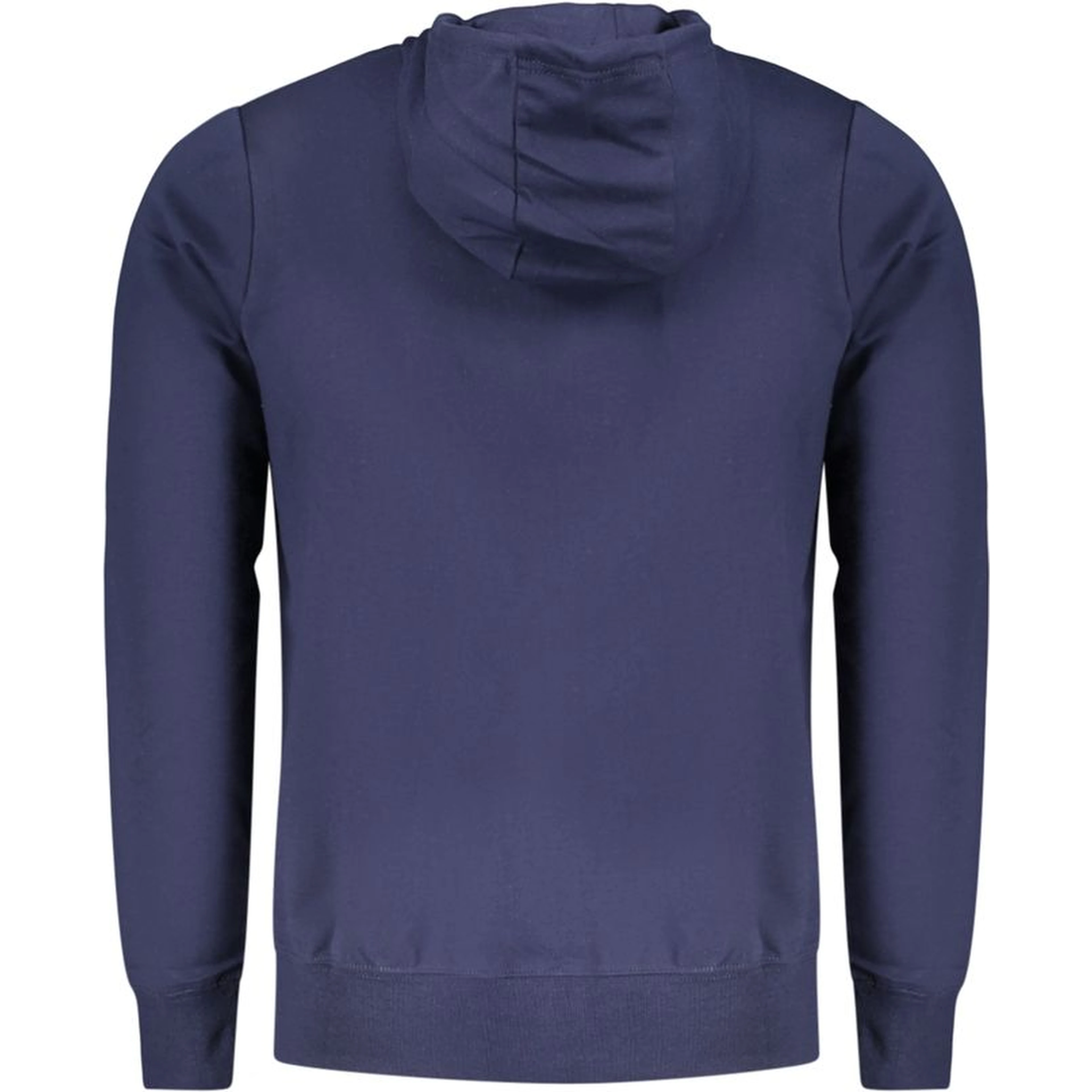 Blue Cotton Men's Hoodie