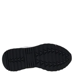 White Polyethylene Low Top Sneakers