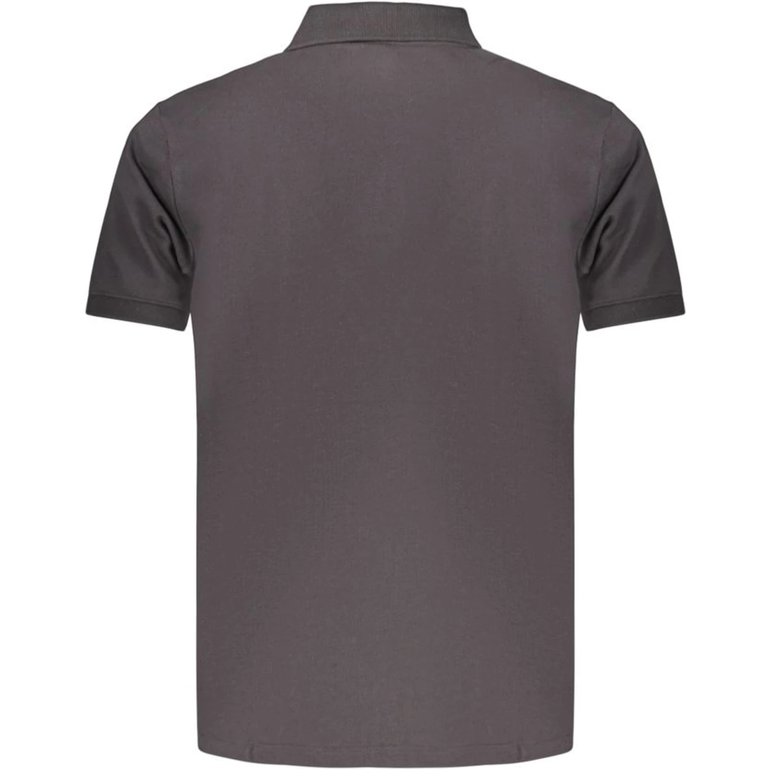 Black Cotton Polo Shirt