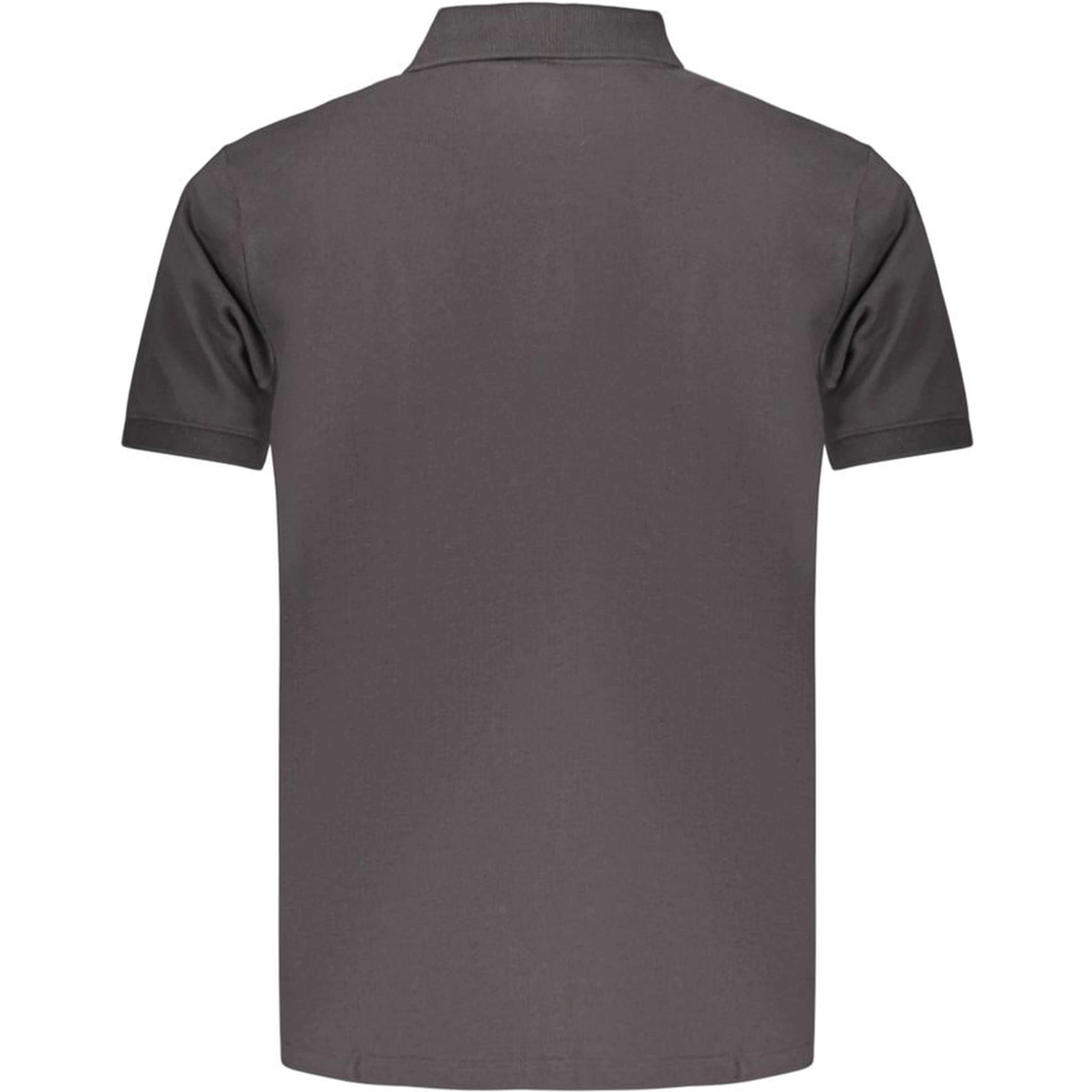 Black Cotton Polo Shirt