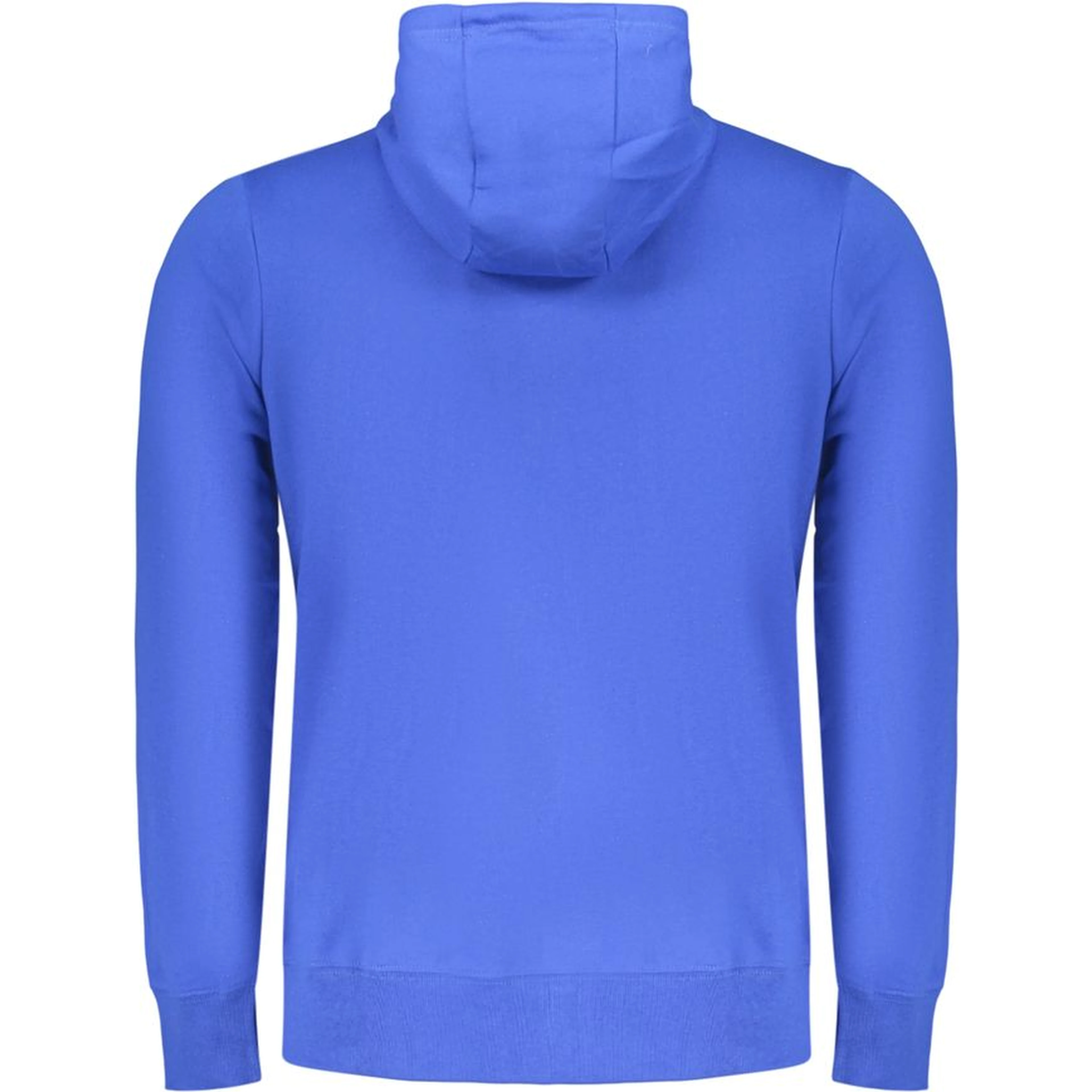 Blue Cotton Men's Hoodie