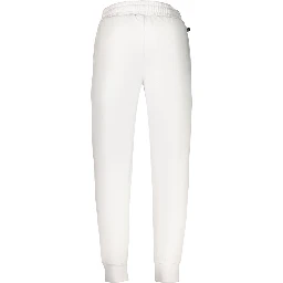 White Cotton Men's Sweatpant
