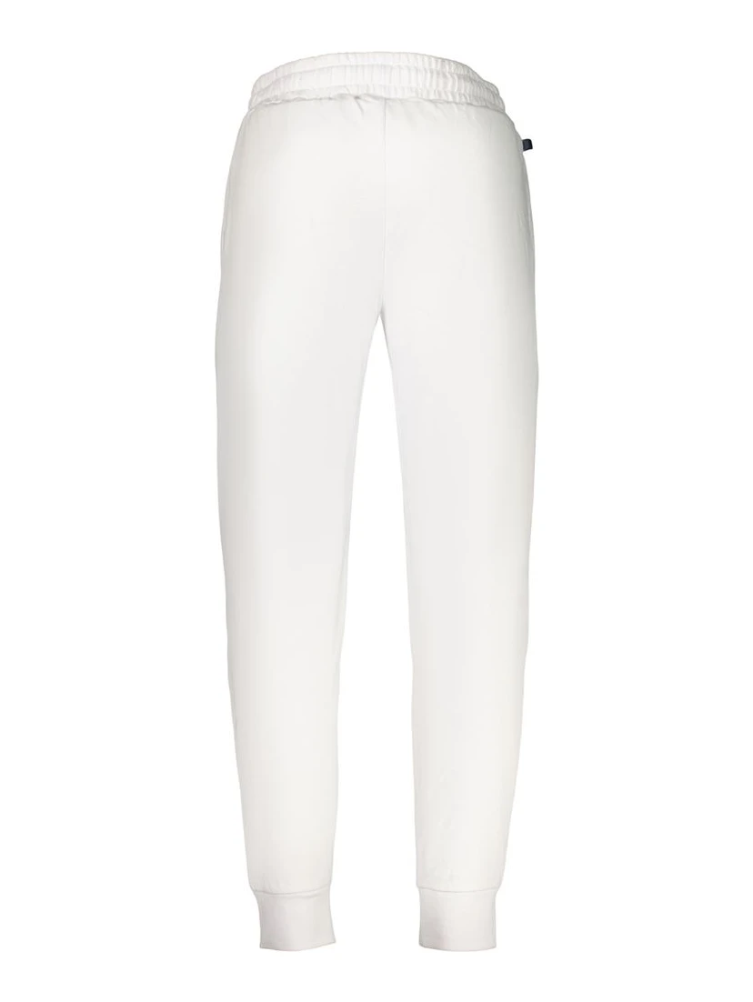 White Cotton Men's Sweatpant